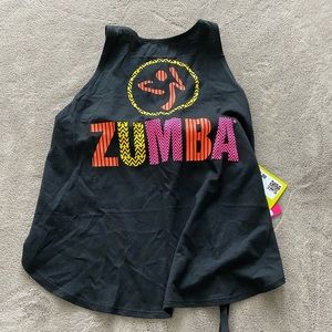 ZUMBA Lace Up Top Size XS
